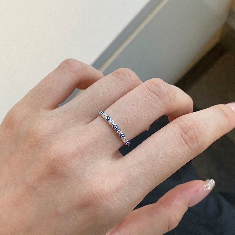 Turkish Eye Ring 🧿 Blue
