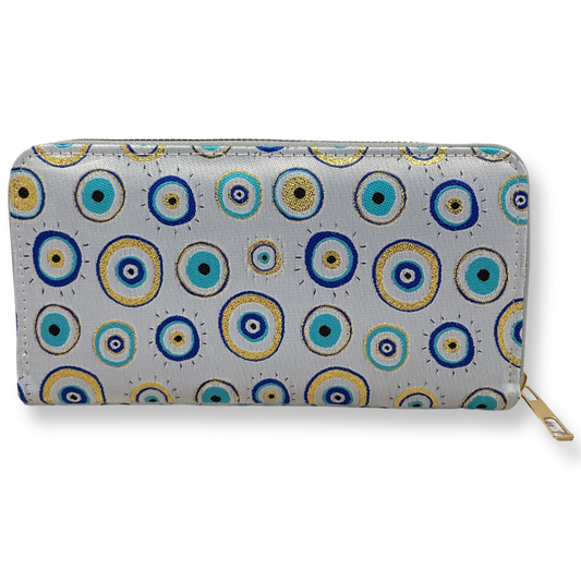 Cartera Grande Ojo Turco Cremallera