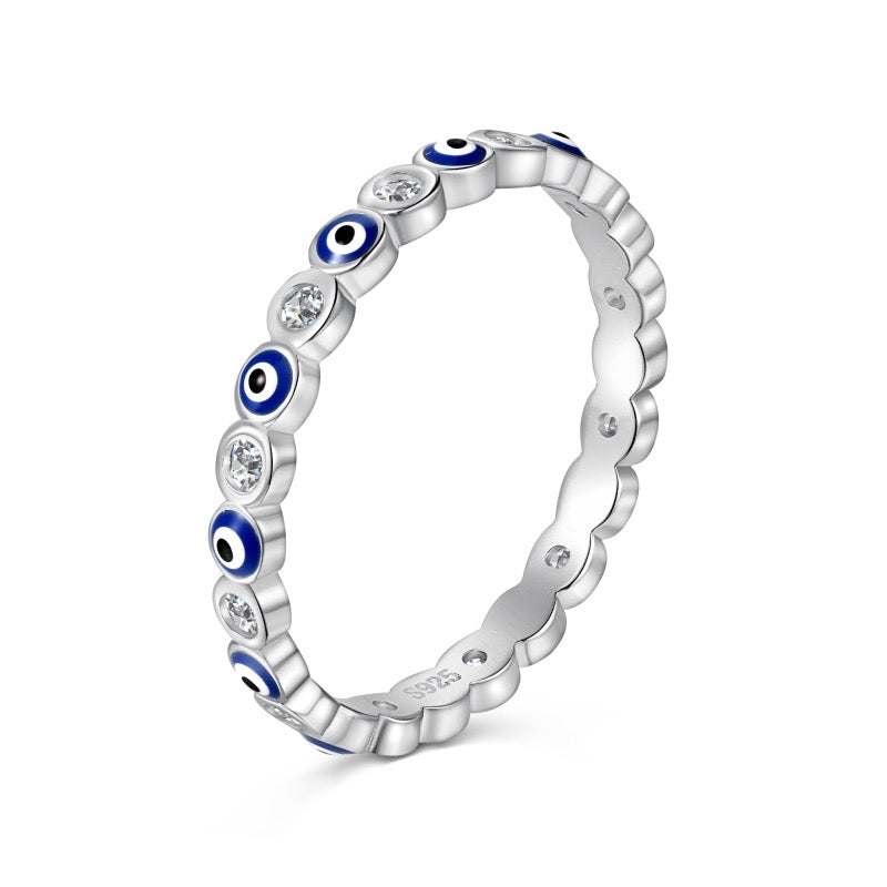 Turkish Eye Ring 🧿 Blue