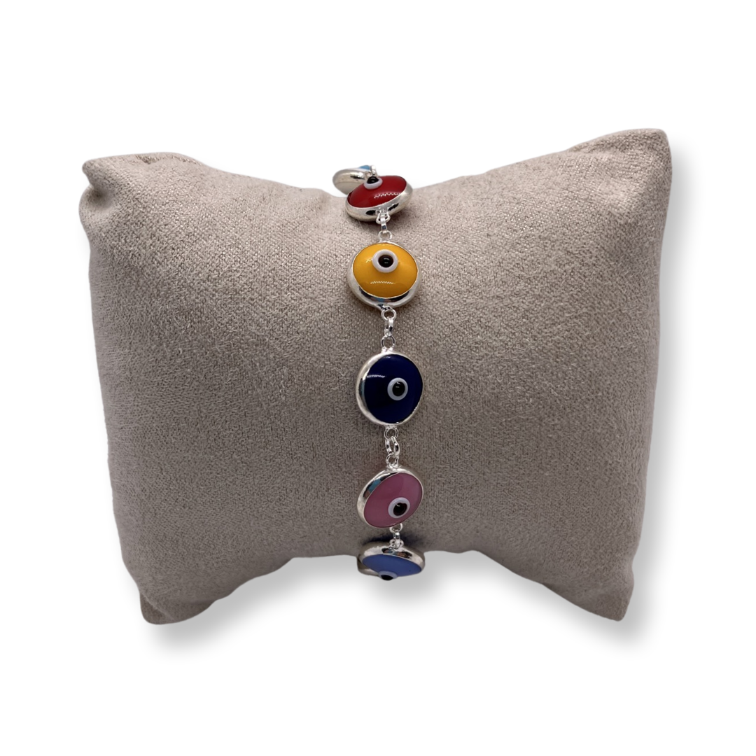 Pulsera de Plata Ojo Turco 🧿