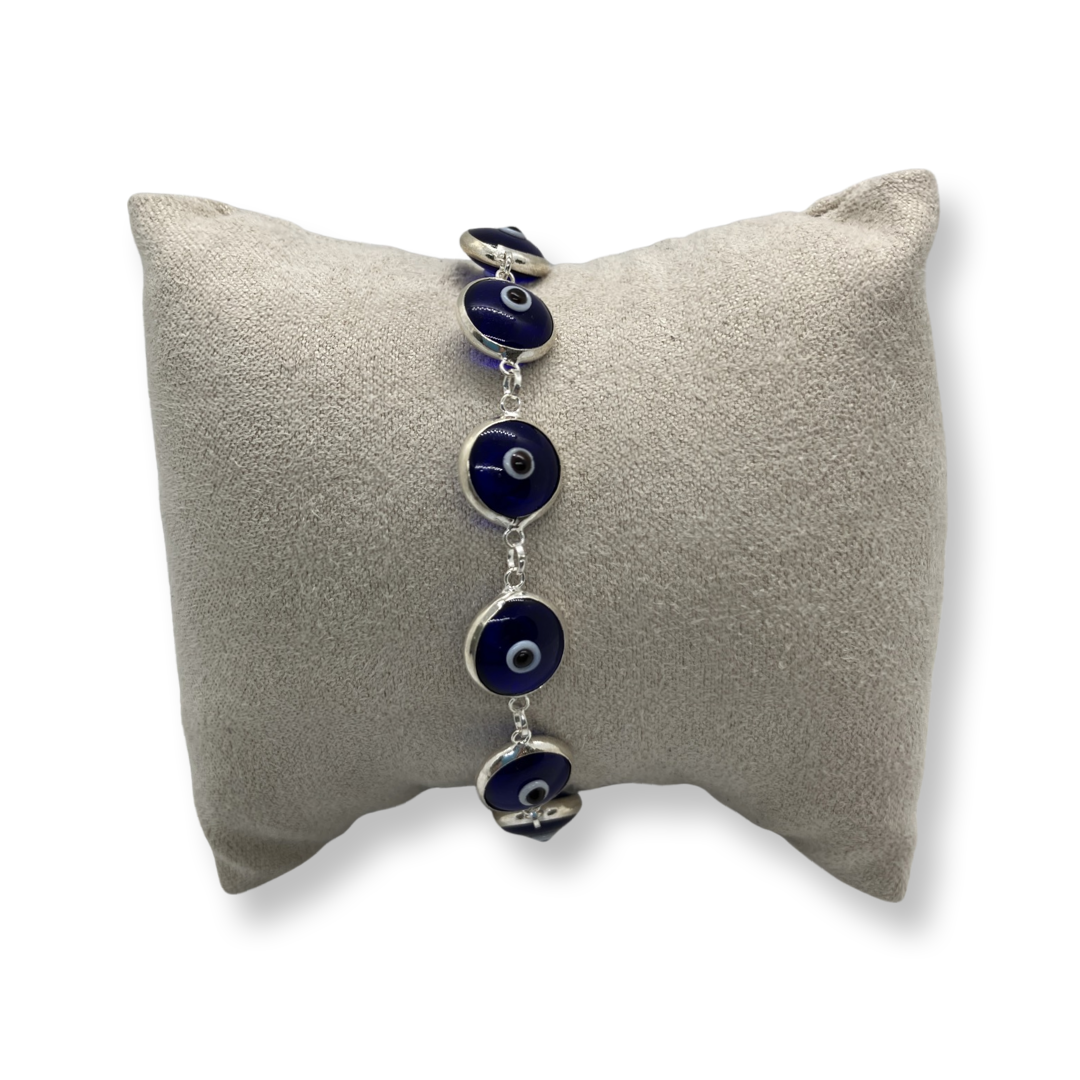 Pulsera de Plata Ojo Turco 🧿