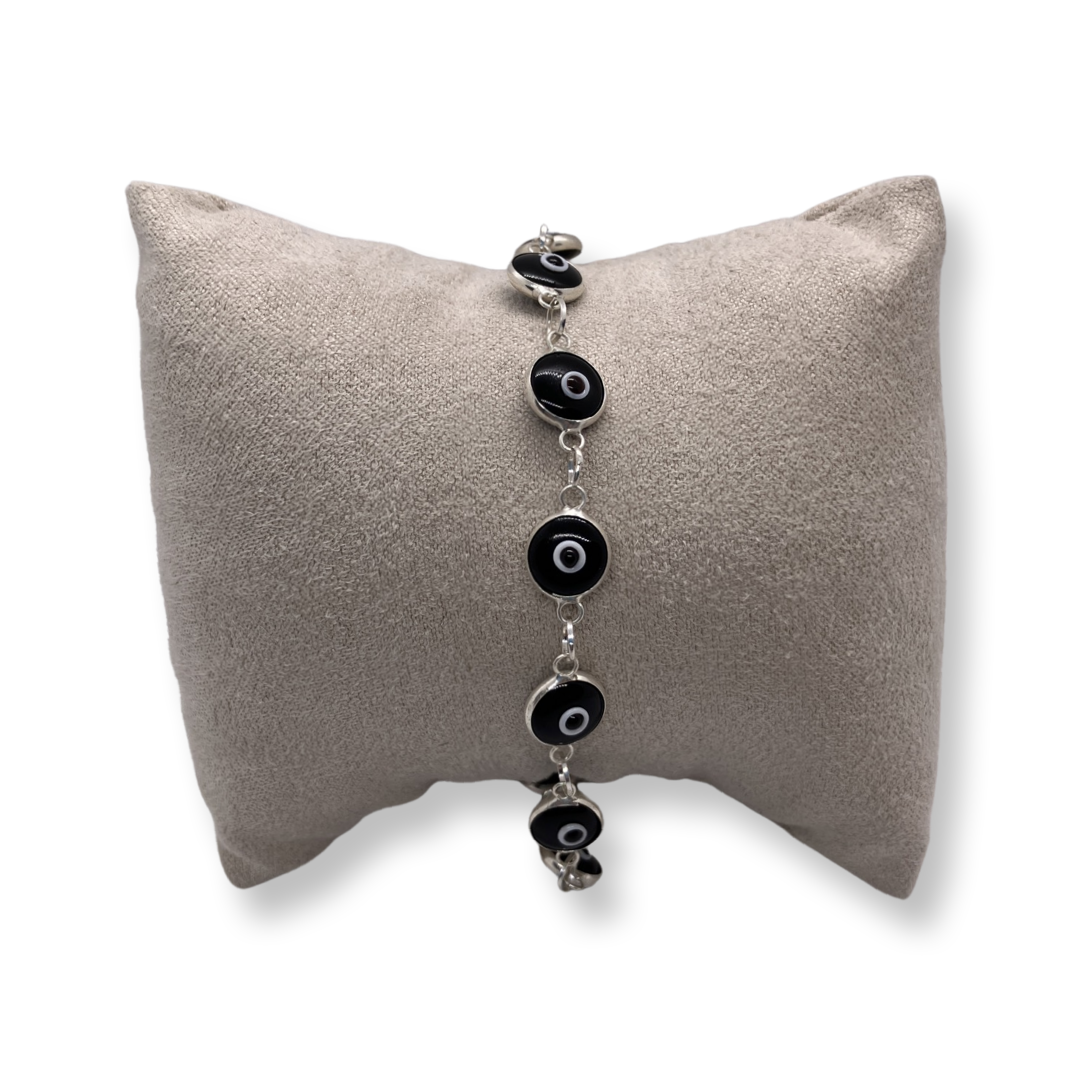 Pulsera de Plata Ojo Turco 🧿