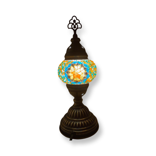 LÁMPARA TURCA BASE SOBREMESA N1
