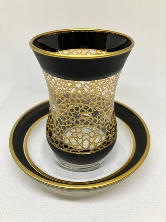 Vasos de te negro