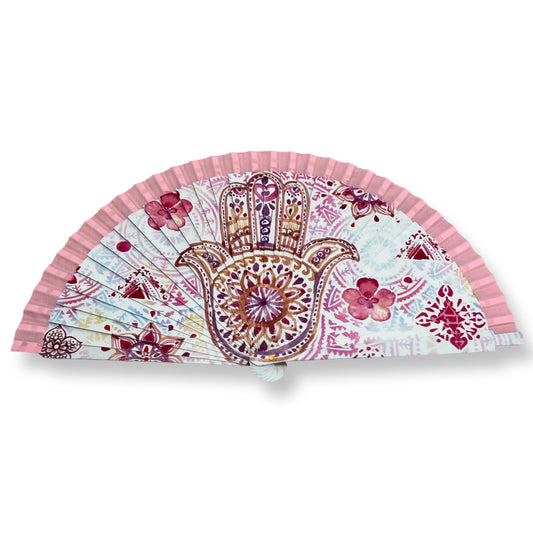 Abanico Hamsa 🪬 Mano de fatima