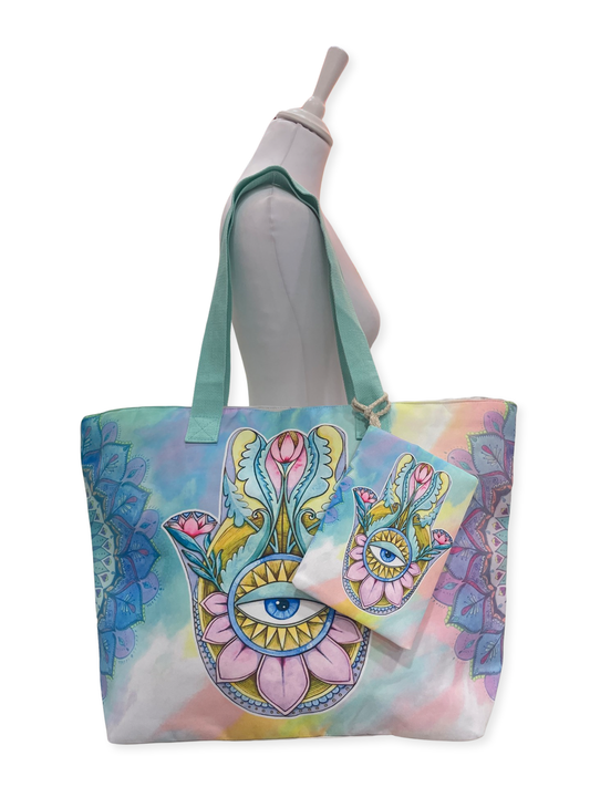 Hamsa Beach Bag 🪬