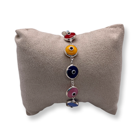 Pulsera de Plata Ojo Turco 🧿