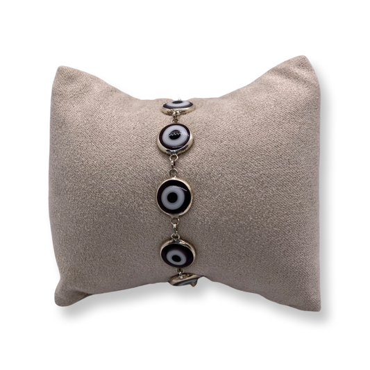 Pulsera de Plata Ojo Turco 🧿